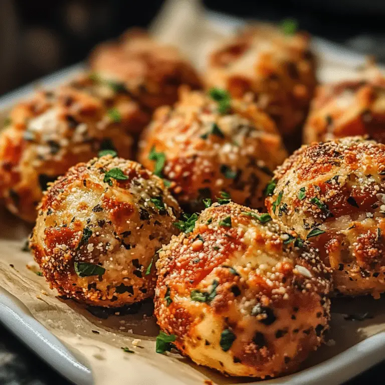 Vegane Pizza-Bällchen