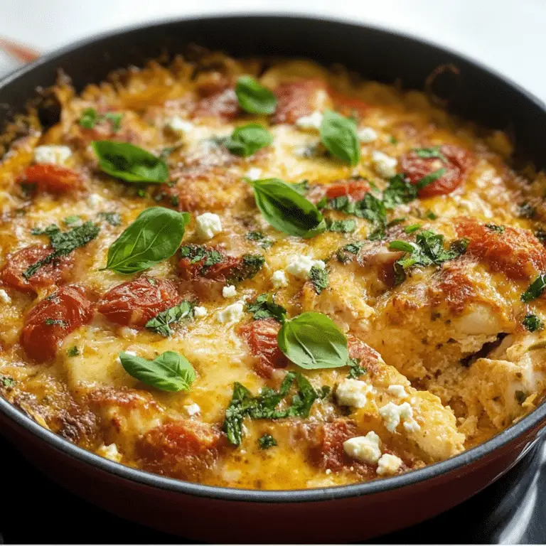 Mediterraner Keto Hähnchen-Feta Auflauf Mediterraner Keto Hähnchen-Feta Auflauf